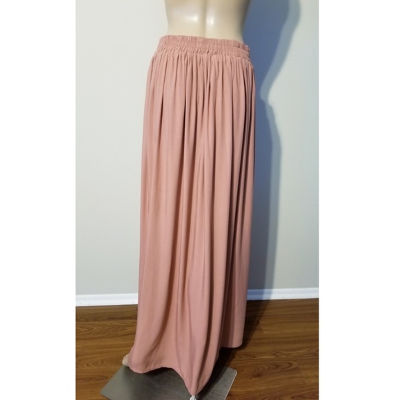 🚫SOLD🆕️Mustard Seed Dual Slit Maxi Skirt Sz Med - Picture 6 of 7